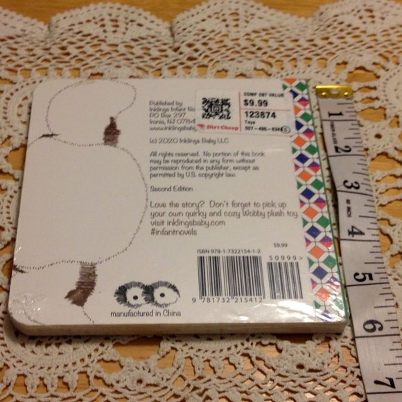 Children's Board Book, Inklings Billy and Wobby board book - Picture 2 of 3